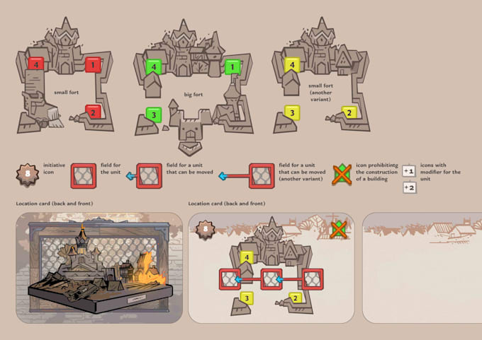 design cards for your board game