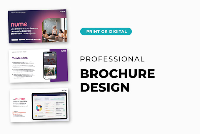 design your professional brochure