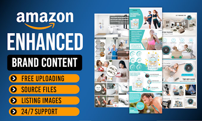 design amazon ebc enhanced brand content, a plus content for amazon
