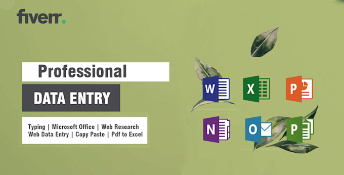 do accurate data entry, web research, copy paste, and excel work