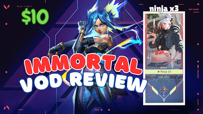 review your valorant vod as an experienced immortal player