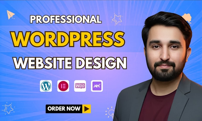 design modern wordpress website using elementor or redesign wordpress website
