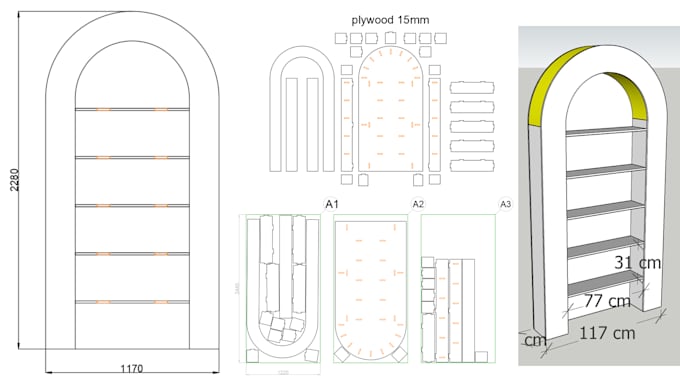 do a cnc router design custom order for you