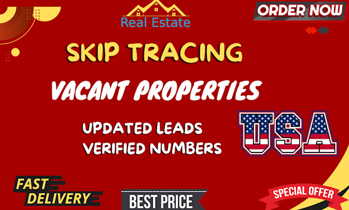 do vacant home or vacant land leads  with contact details