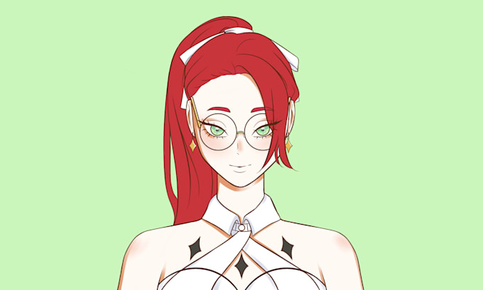 draw profile picture, avatar for social media