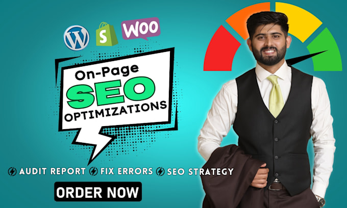 do onpage SEO service for wordpress shopify wix website and create blog strategy