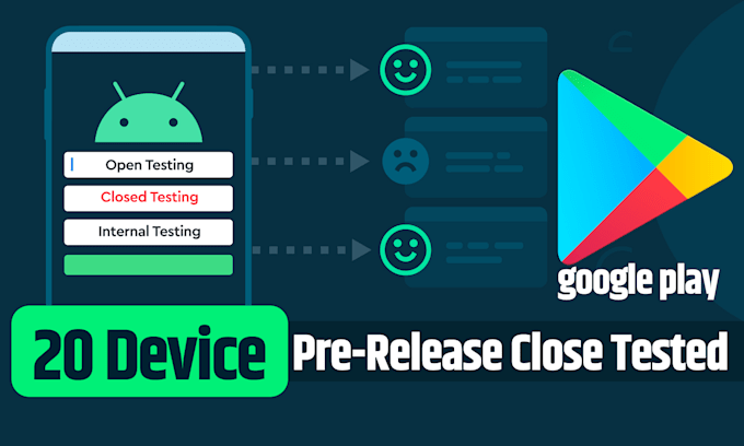 provide 20 active testers for google play console test