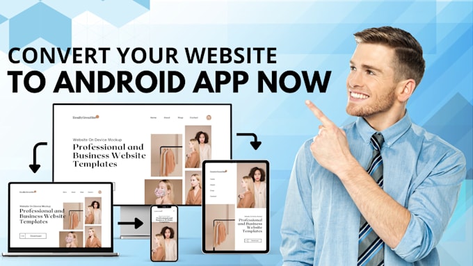 convert website into android app within 24 hours