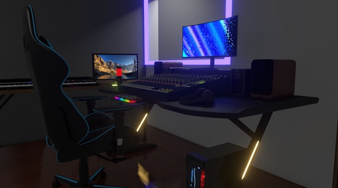 create low and high poly 3d models for games and animation