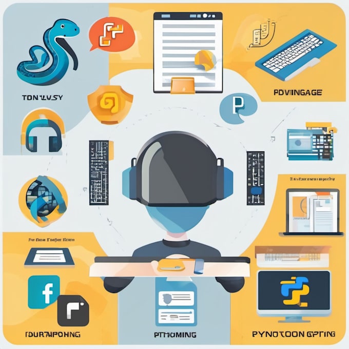 Make a simple code in python by Thesocialmarket | Fiverr