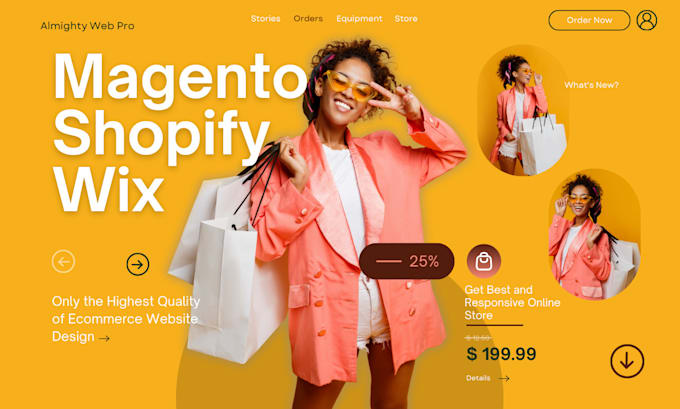 magento2 shopify store fix magento store wordpress website wix ecommerce website