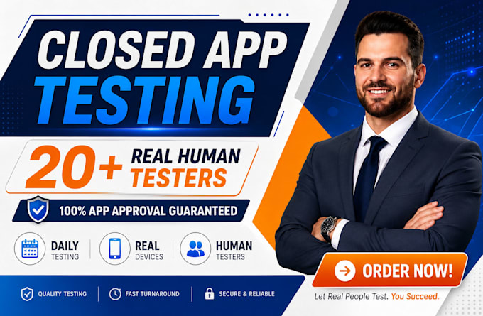 provide 12 testers for google play closed testing for 14 days 12 app tester