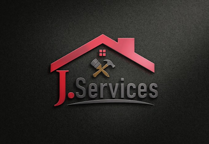 make creative logo about home repair, roofing, remodeling, handyman