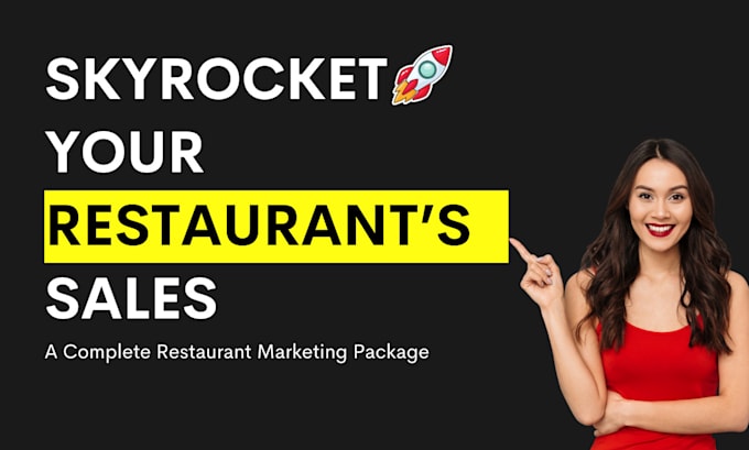 provide a complete restaurant marketing package