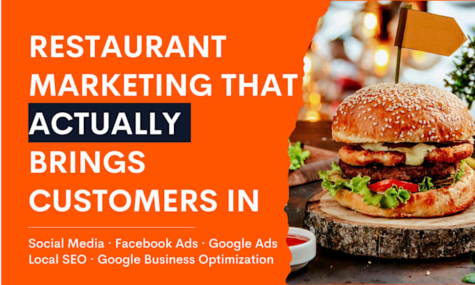 provide a complete restaurant marketing package