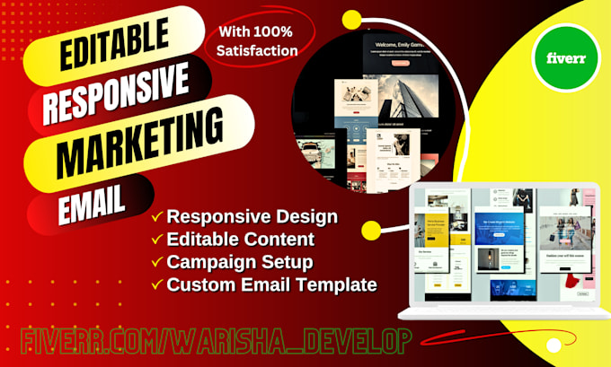 design editable, responsive marketing email template