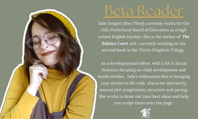 beta read, alpha read, and proof read your book
