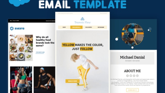 Design a responsive and editable pardot email template by Adexyll Fiverr