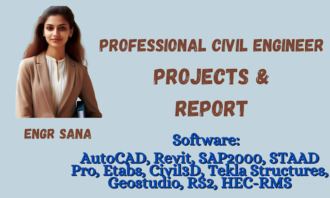 do civil engineering reports, documentation and projects