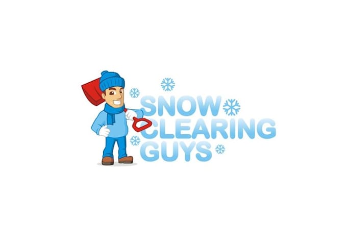 design renowned credible snow clearing logo