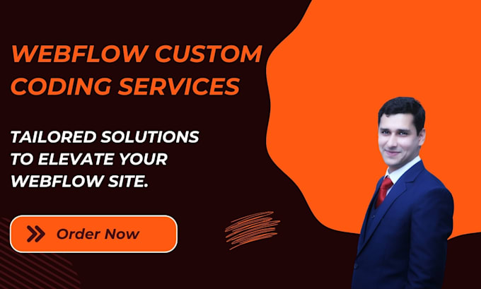 write custom code in webflow and fix webflow issues in your website