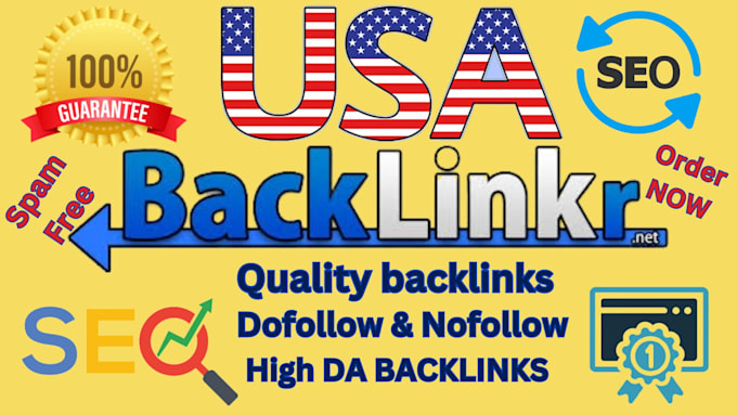 build high quality off page seo backlinks USA based link building