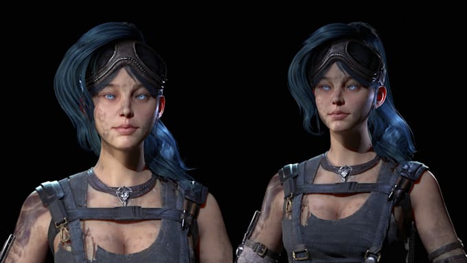 do create characters for video games in high quality