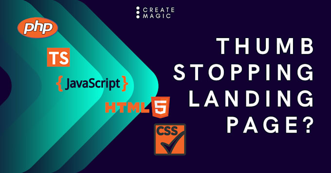 create a thumb stopping landing page to boost your brand