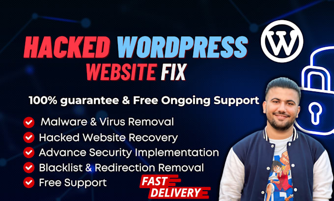 recover hacked wordpress website, malware removal, wordpress security