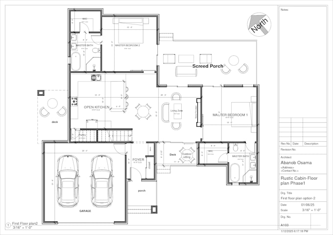 make 2d floors house plans building drawings in autocad