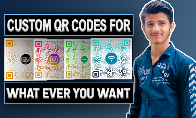 Generate a unique qr code for your brand identity by Amankhandesigns ...