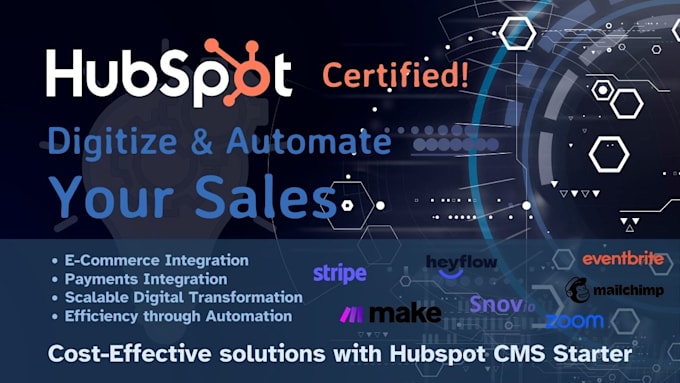 setup your hubspot CRM sales and service professional