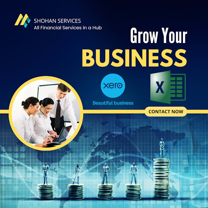 Maintain accounts for ngo and real estate with xero and excel by