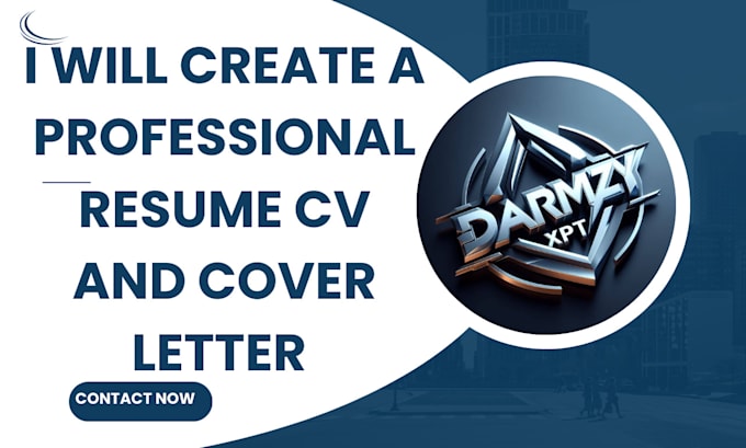 write a professional resume writing, CV writing cover letter
