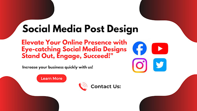 eye catching social media post