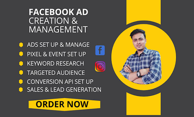 Create facebook ads campaign for high conversion by Mdmorshed_alam | Fiverr