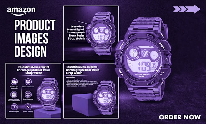 design amazon or bol product listing  custom business infographics,