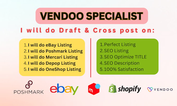 be your product lister for your list perfectly and vendoo