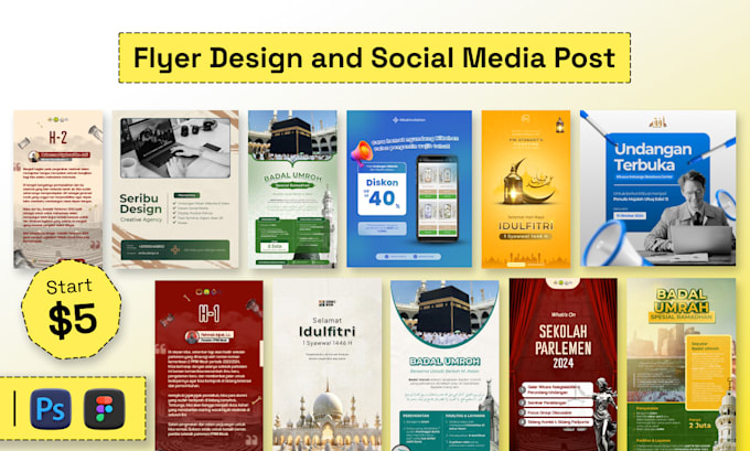 design custom flyer and social media post