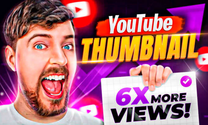 Design the best youtube thumbnail within 30 minutes by Saucekid200 | Fiverr