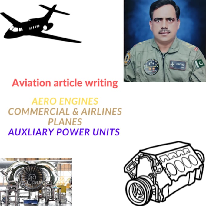 write professional articles, assignments, and presentations on aviation