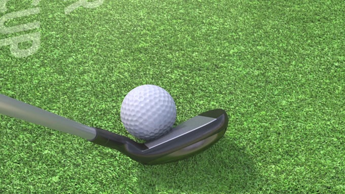 make golf logo video in full hd in 24 hours