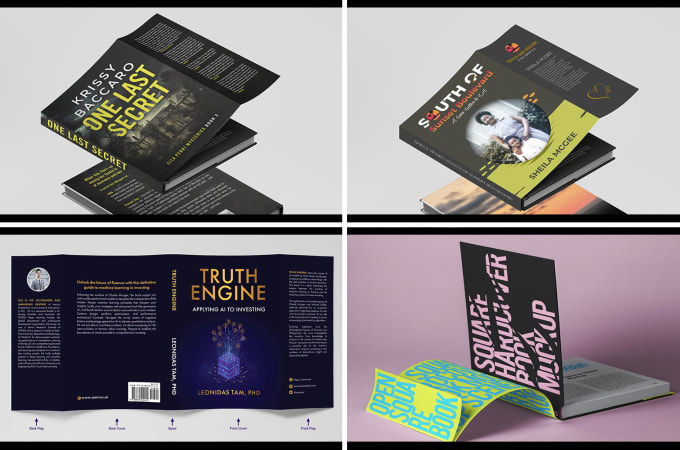 Dust jacket design or jacket cover book cover in 24hrs by Ideasbank23