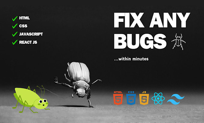 Fix bugs in one day, react, typescript, javascript, css