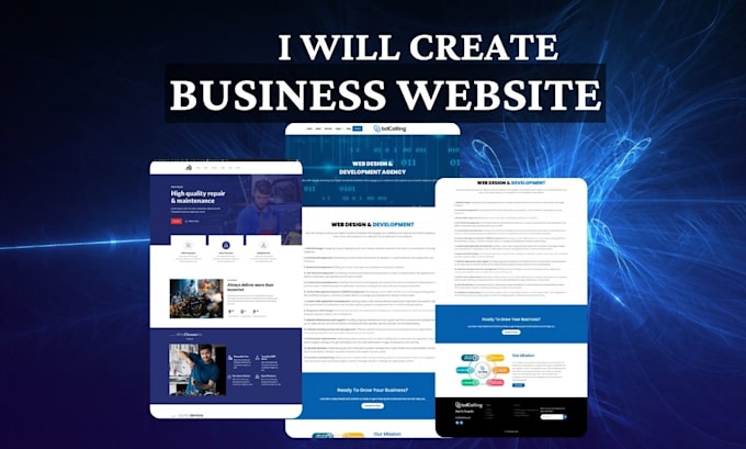 create a professional wordpress business website using elementor pro