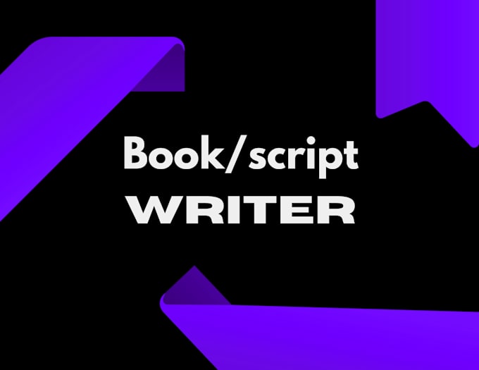help you write your script or book