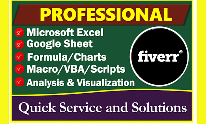custom excel, google sheet with formulas and vba, macros