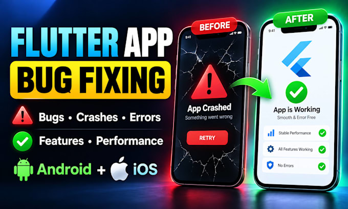 fix bugs and add features to your flutter app