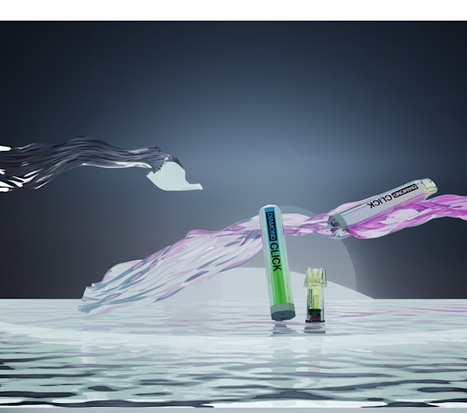 do 3d modeling, 3d product render and 3d mockup