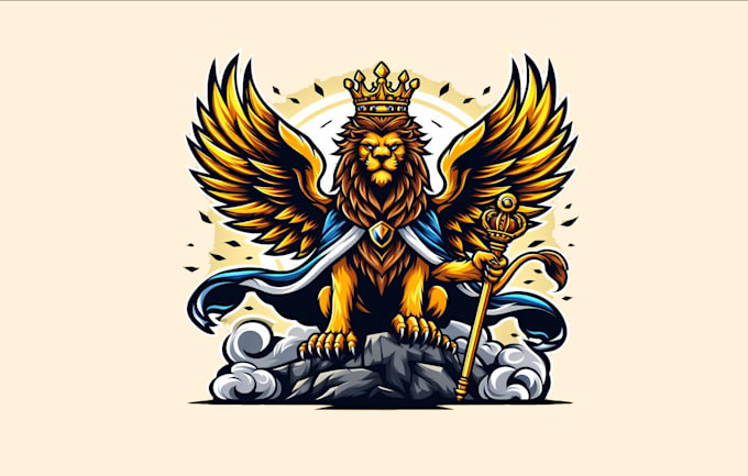 Create amazing griffin king mascot logo with unlimited revisions by ...